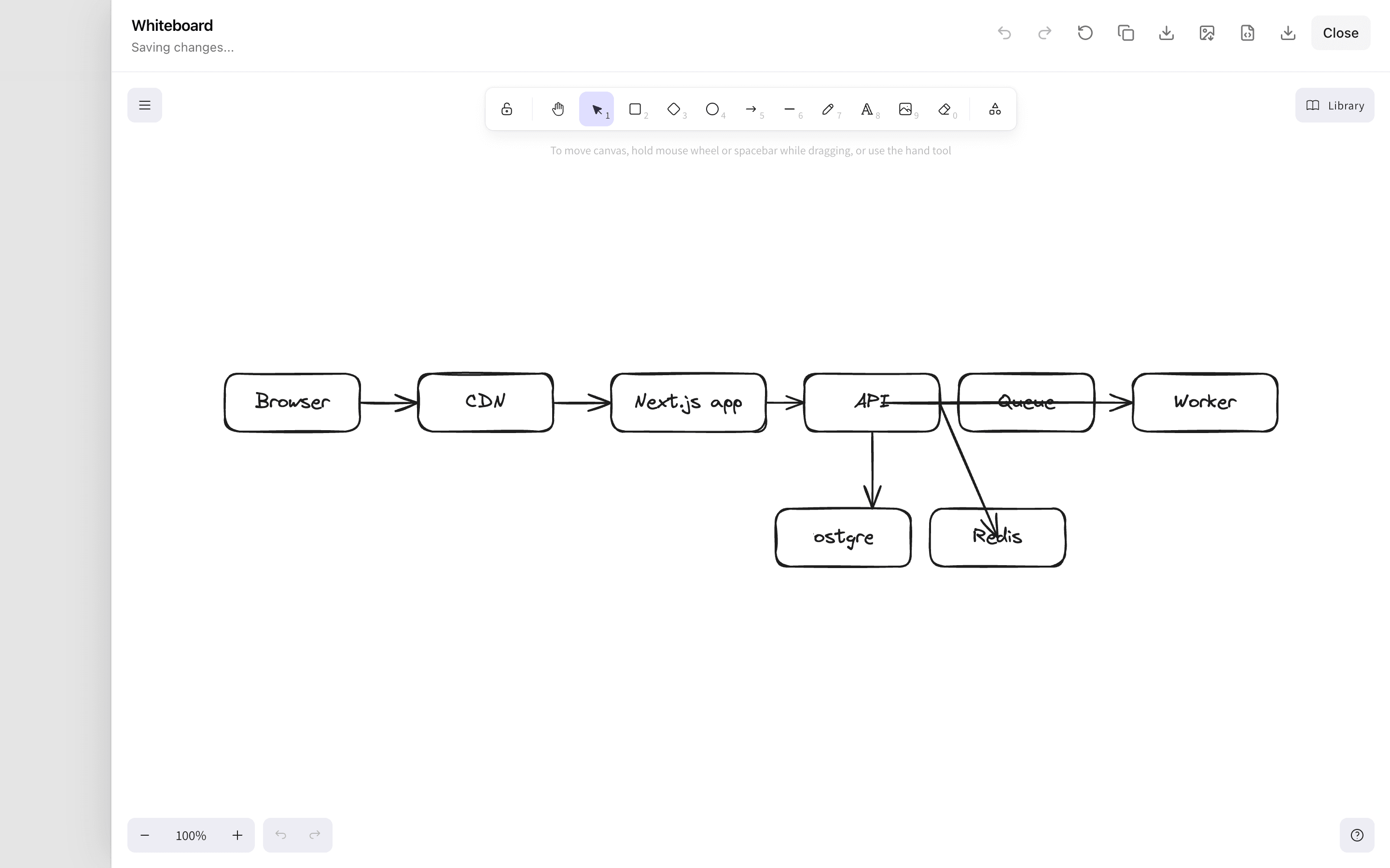 agent-canvas-draw-artifact tools example