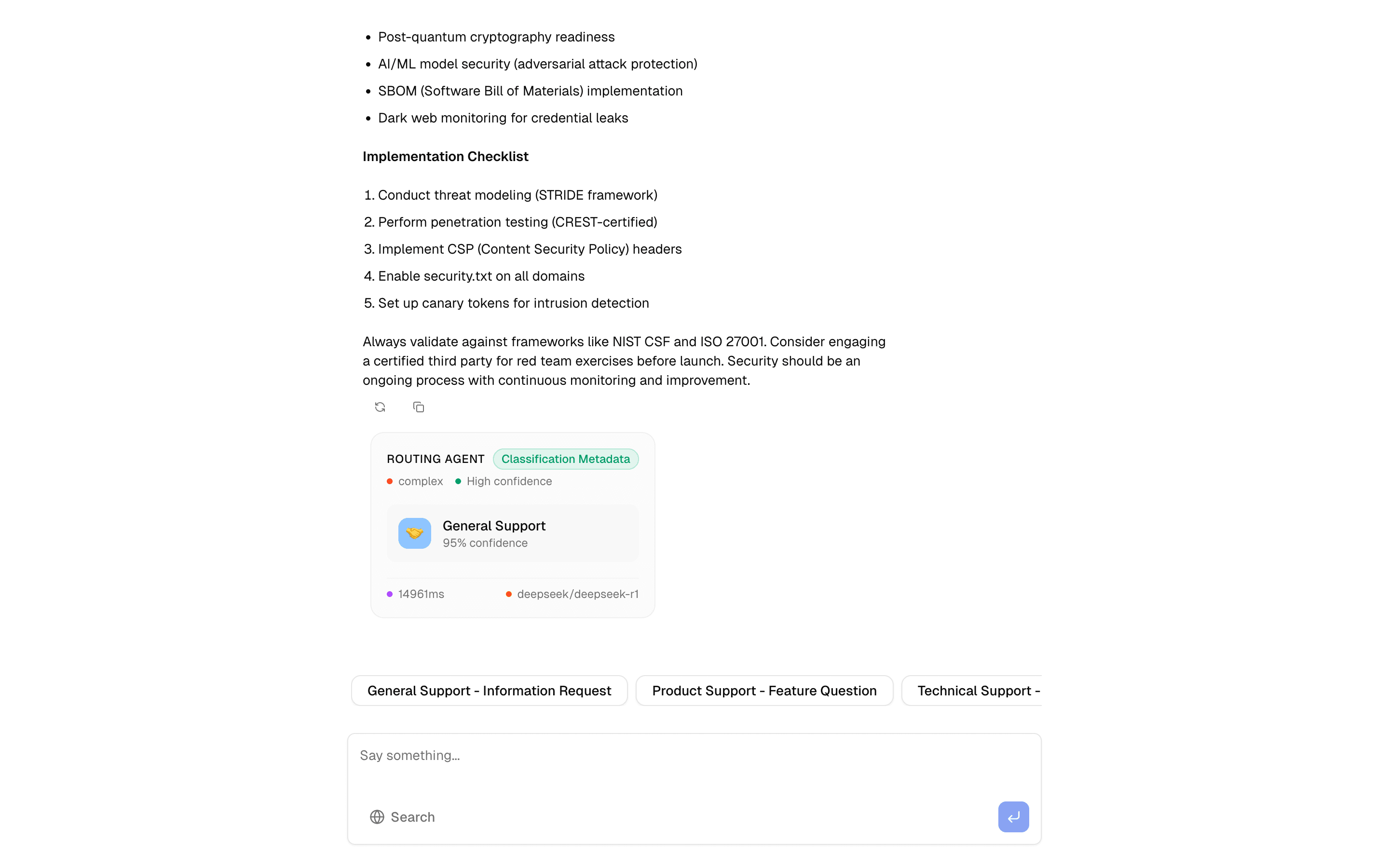ai-agents-routing use cases example