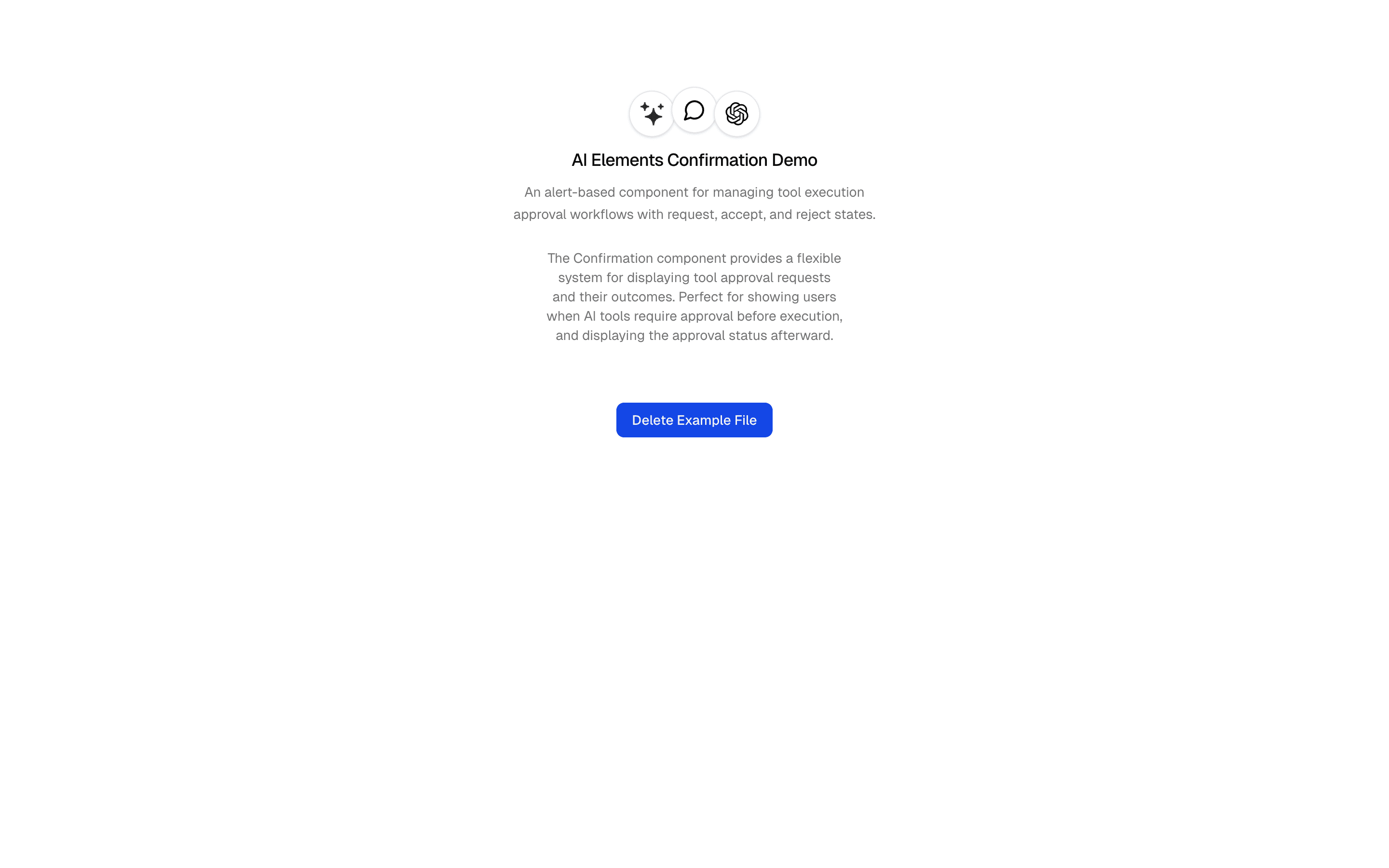 ai-elements-confirmation tools example