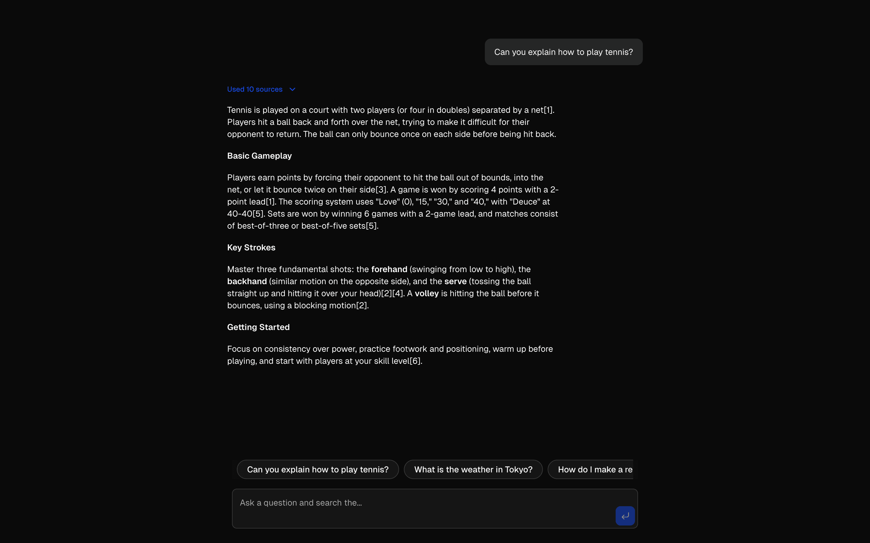Sources & Citations preview