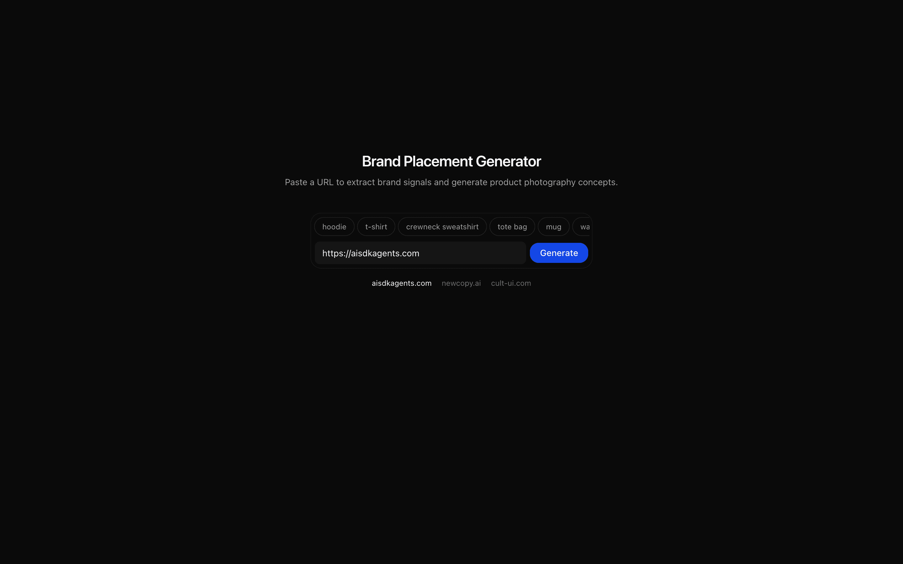Brand Product Placement Generator (Nano Banana) preview