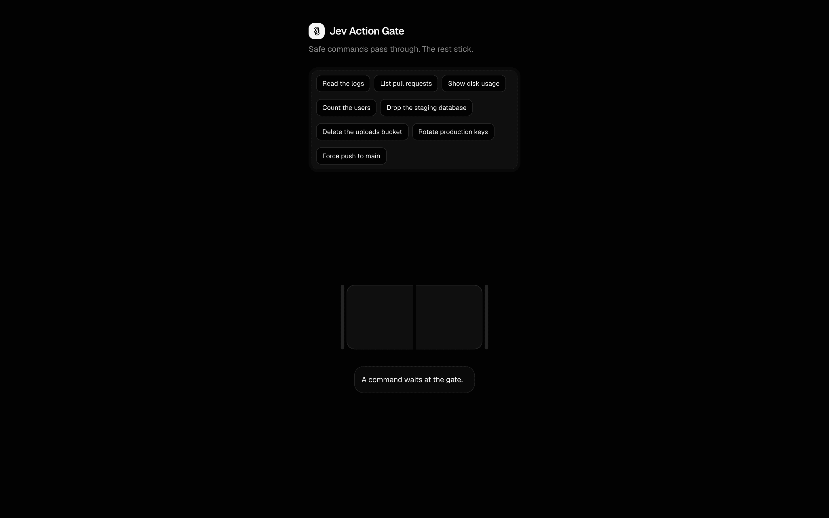 Jev Action Gate preview