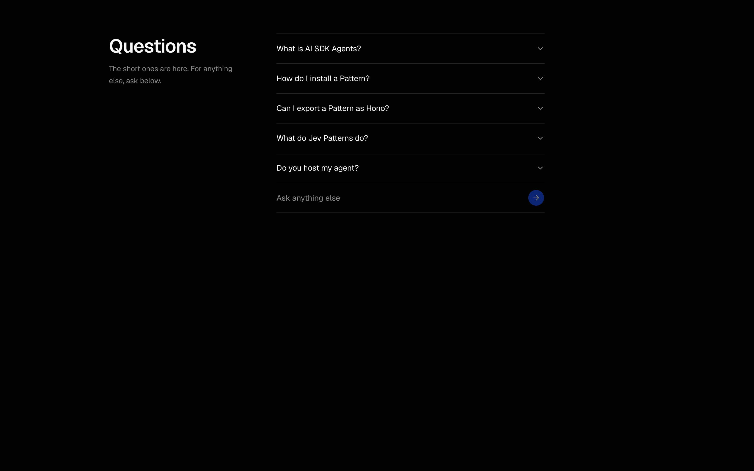 Jev Infinite FAQ preview