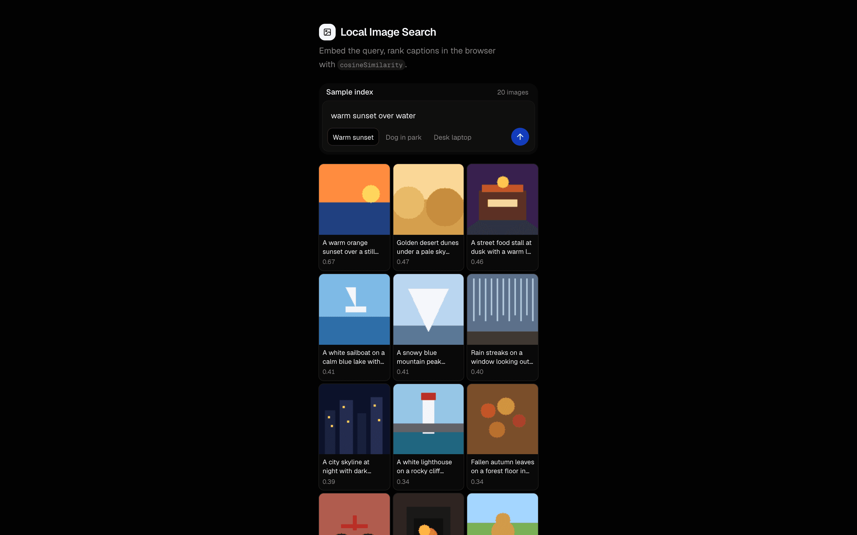 Local Image Search preview
