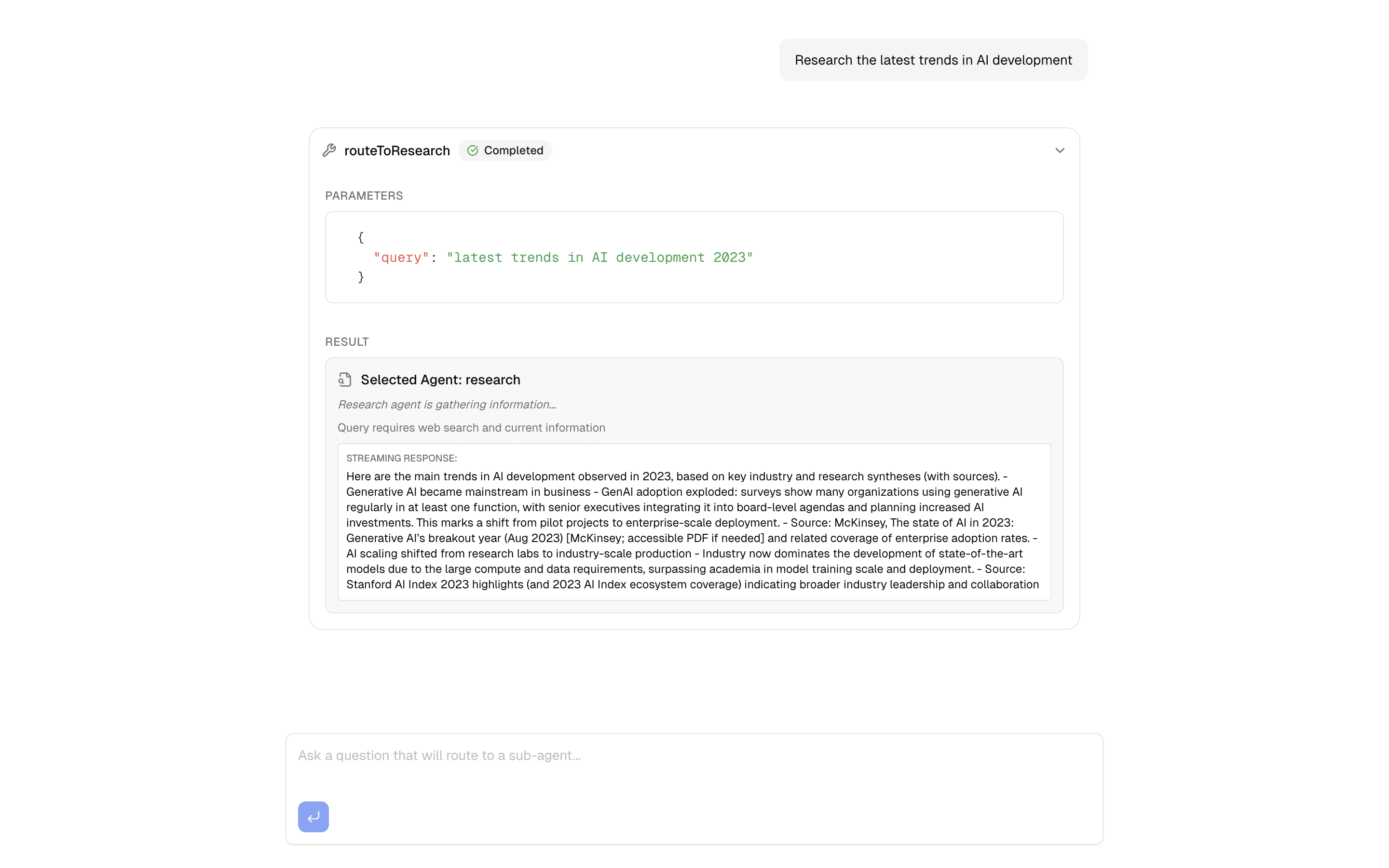 sub-agent-orchestrator agents example