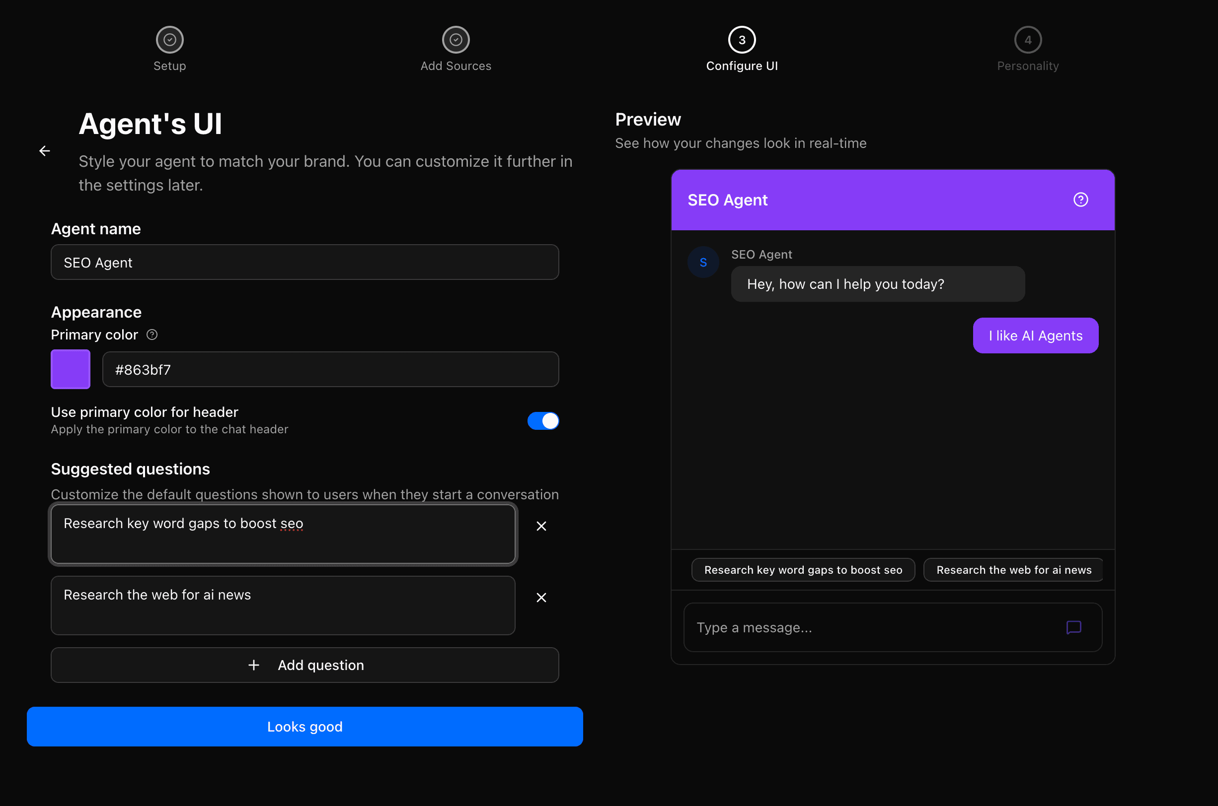 AI SDK Agent Platform preview 4