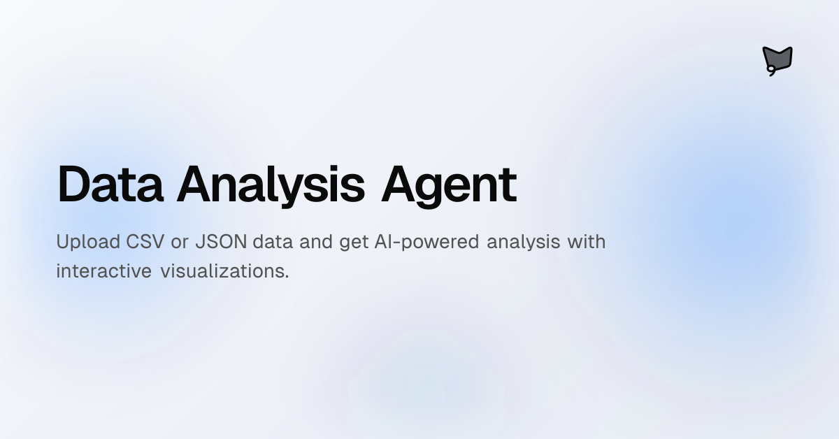 Data Analysis Agent | AI SDK Agents