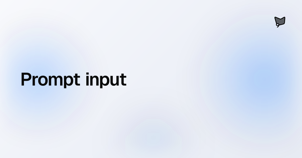 Prompt input: React AI component for shadcn/ui | AI SDK Agents